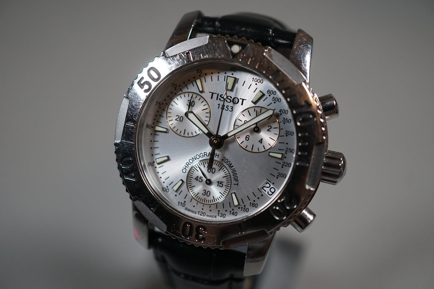 Tissot 1853 T362/462 Silver Dial Chronograph Quartz Watch