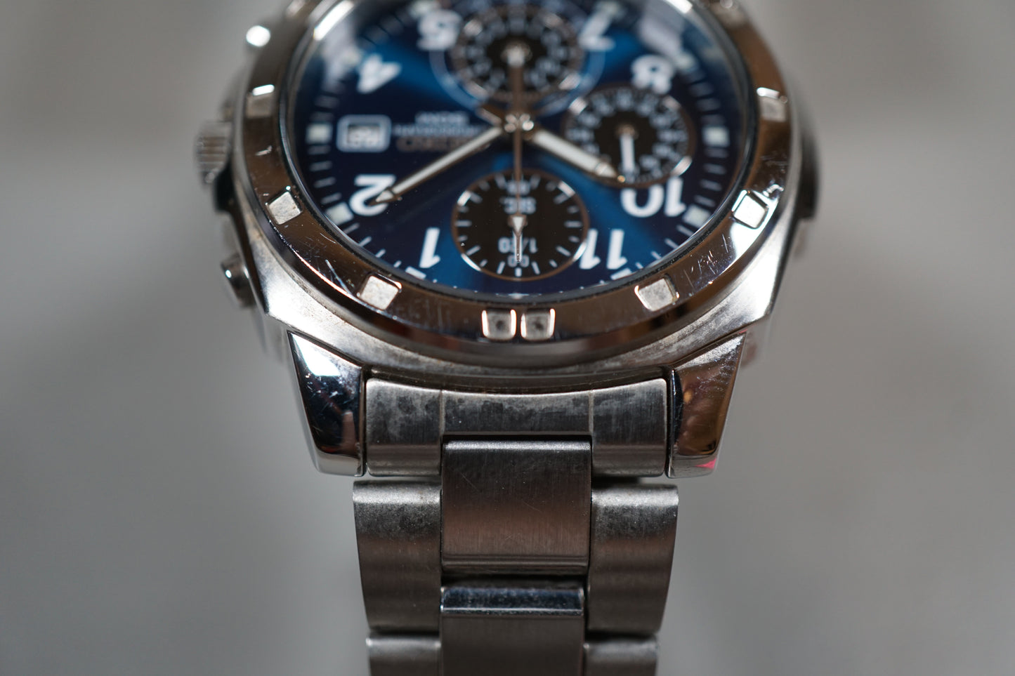 Seiko SNDB37 7T92 Blue Dial Chronograph Quartz Watch