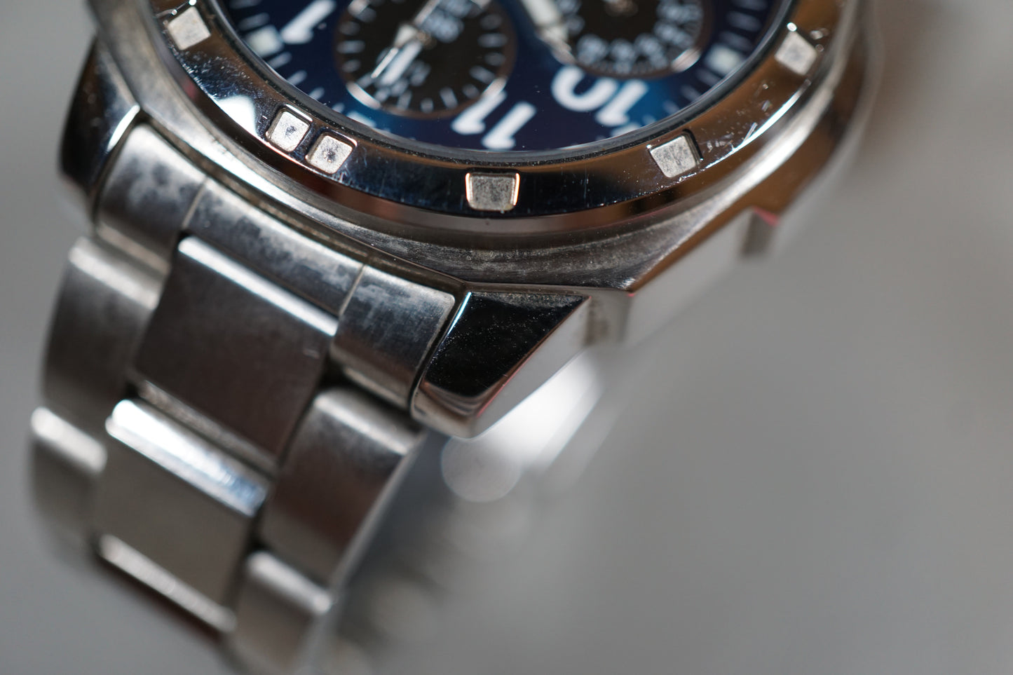 Seiko SNDB37 7T92 Blue Dial Chronograph Quartz Watch