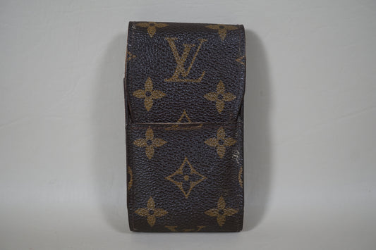 Louis Vuitton Monogram Brown Tobacco M63024 Cigarette Case