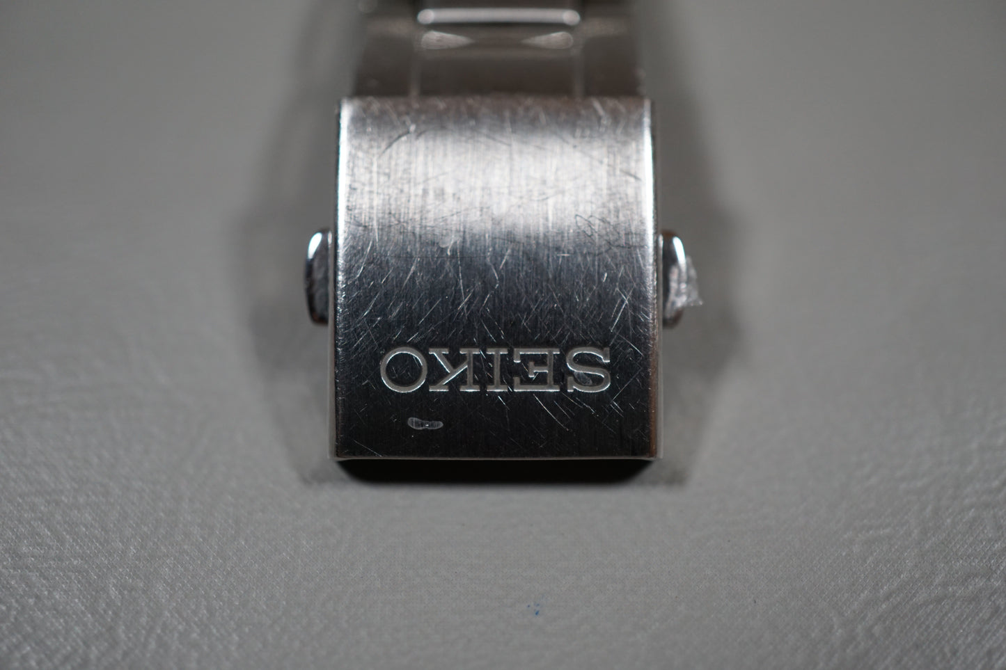 Seiko SNE015P1 V14J Day Date Black Dial Solar Quartz Watch