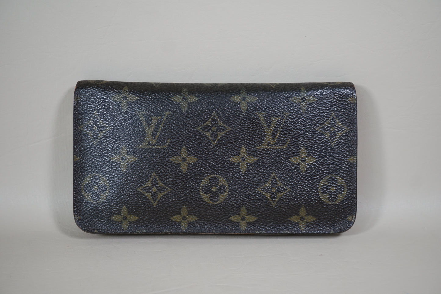 Louis Vuitton Monogram Portomone Zipper Round Long M61727 Wallet