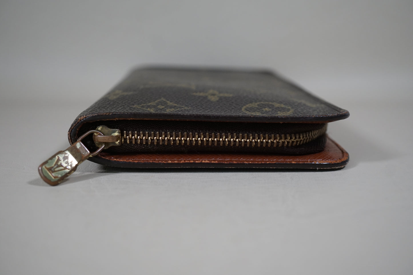 Louis Vuitton Monogram Portomone Zipper Round Long M61727 Wallet