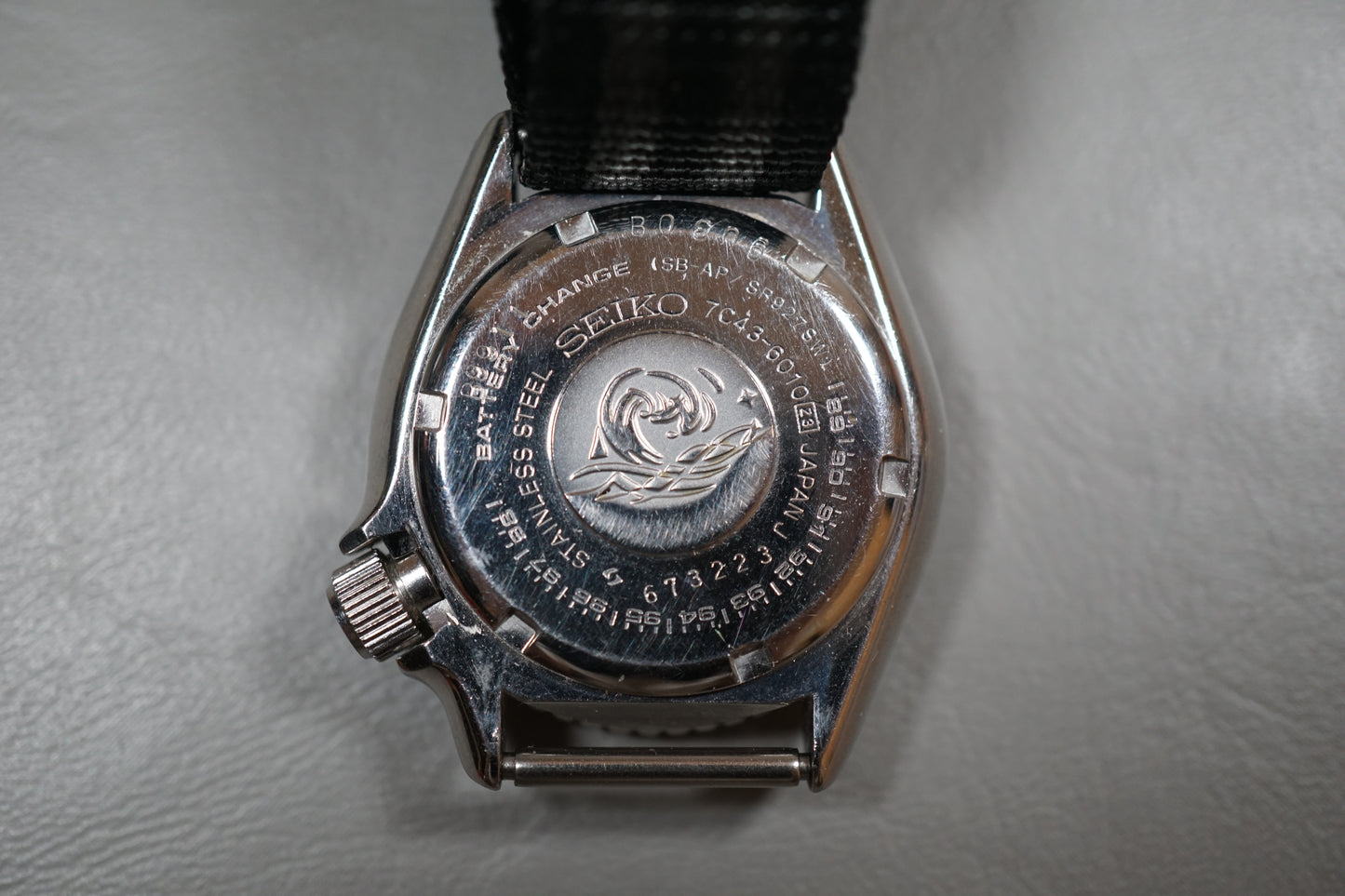 Vintage 1986 Seiko 7C43-6010 Professional Diver 200M Quartz Watch