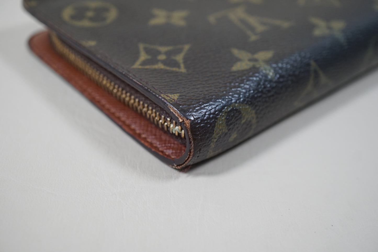 Louis Vuitton Monogram Portomone Zipper Round Long M61727 Wallet