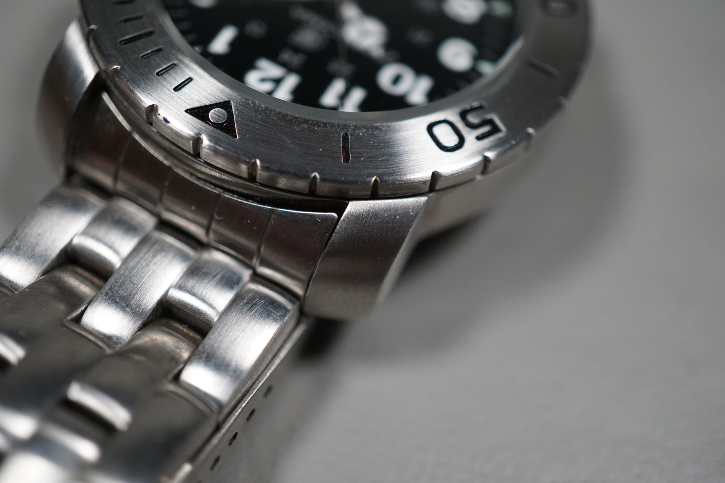 CYMA 931 Swiss Mov't Black Dial Divers Style Quartz Watch