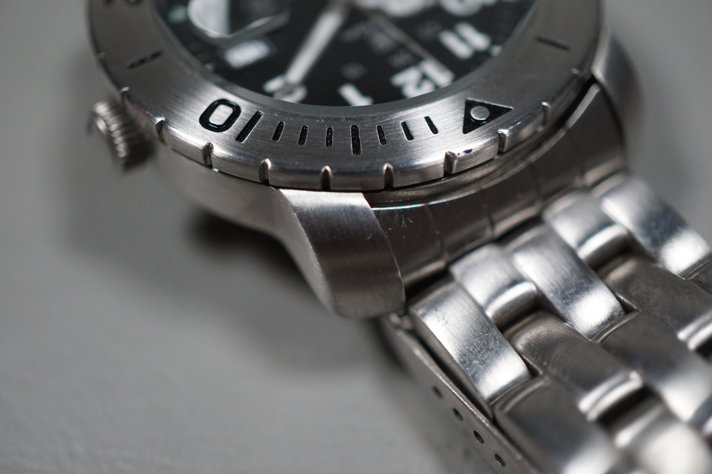 CYMA 931 Swiss Mov't Black Dial Divers Style Quartz Watch