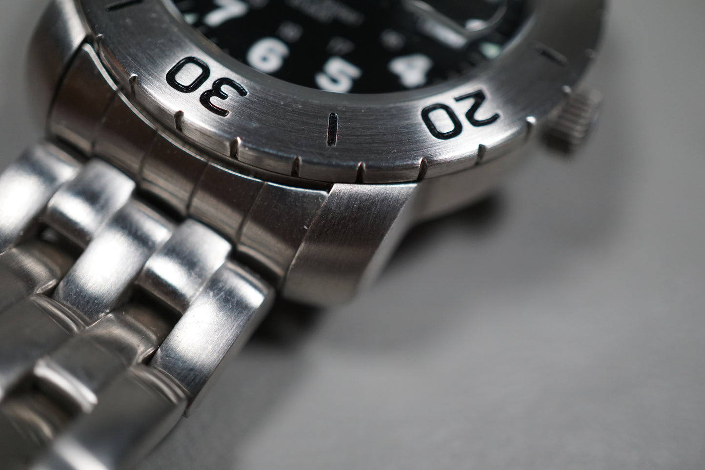 CYMA 931 Swiss Mov't Black Dial Divers Style Quartz Watch