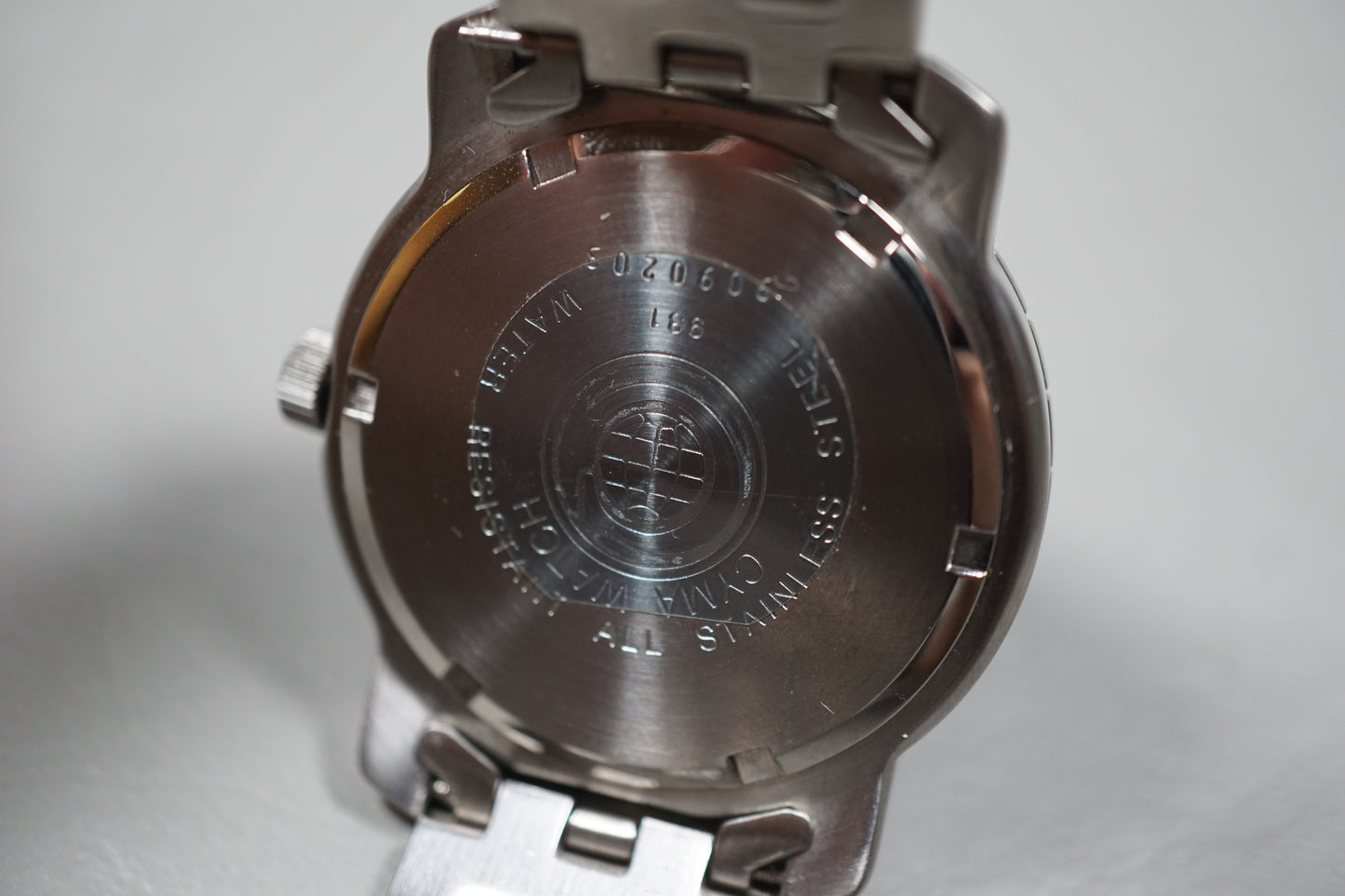 CYMA 931 Swiss Mov't Black Dial Divers Style Quartz Watch