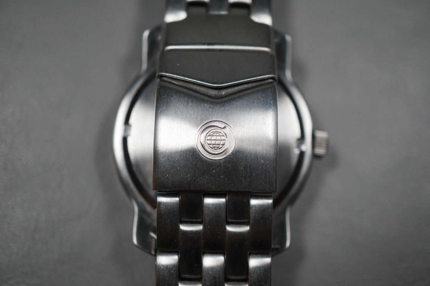 CYMA 931 Swiss Mov't Black Dial Divers Style Quartz Watch