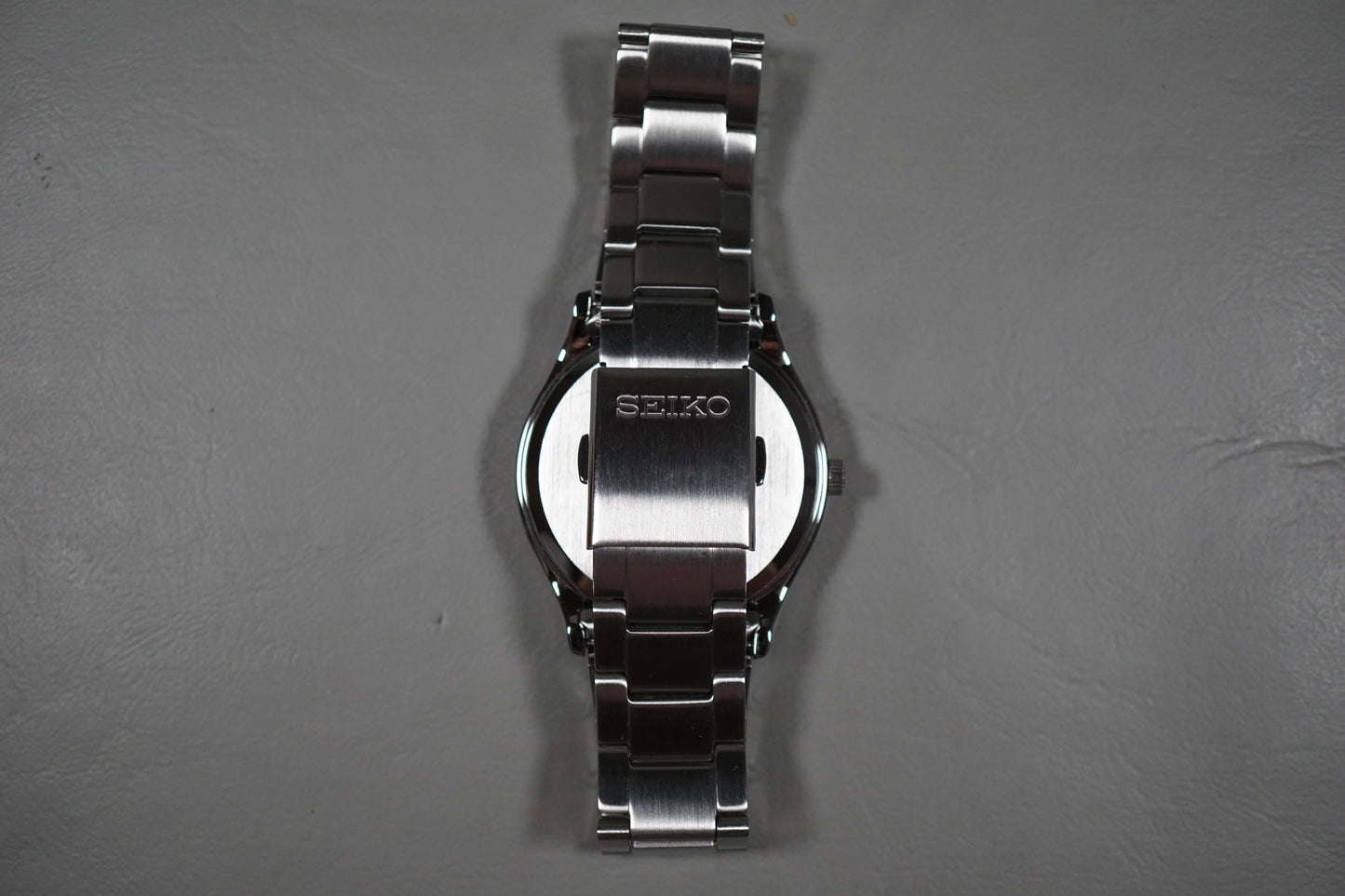 Seiko Selection SBPX147 V157 Black Dial Solar Quartz Watch