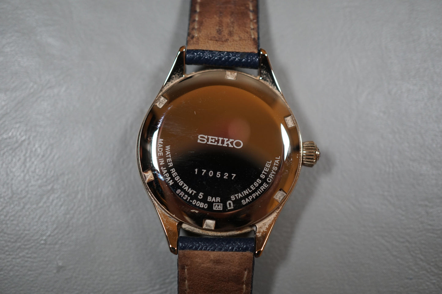 Seiko Presage SRRX002 6R31 Prestige Line Enamel Dial 34mm Ladies Automatic Watch
