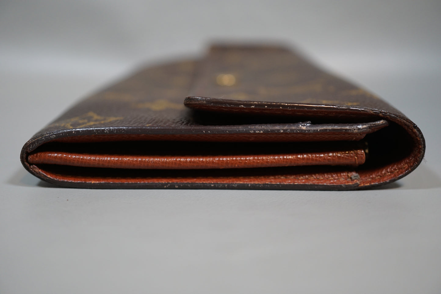 Louis Vuitton M61724 Monogram Porte Monnaie Credit Bifold Long Wallet