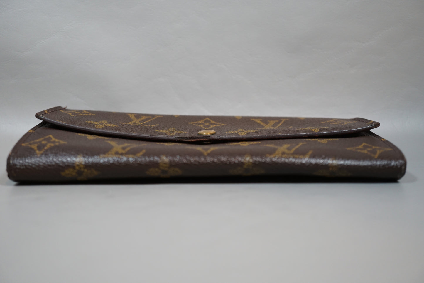 Louis Vuitton M61724 Monogram Porte Monnaie Credit Bifold Long Wallet