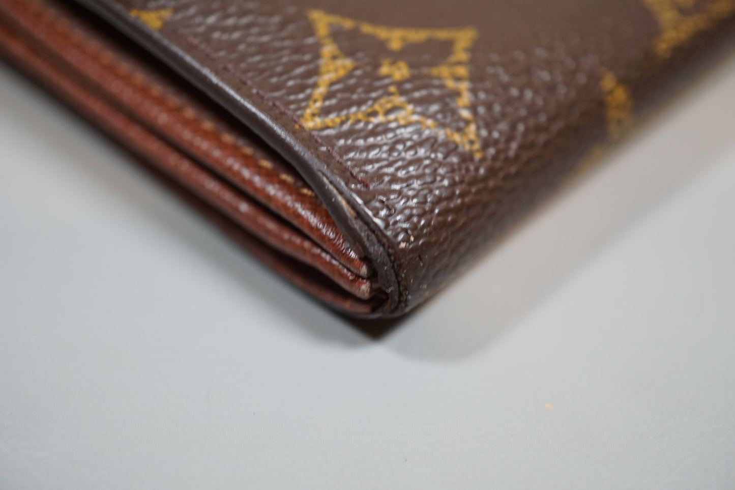 Louis Vuitton M61724 Monogram Porte Monnaie Credit Bifold Long Wallet
