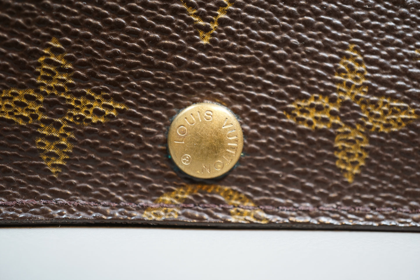 Louis Vuitton M61724 Monogram Porte Monnaie Credit Bifold Long Wallet