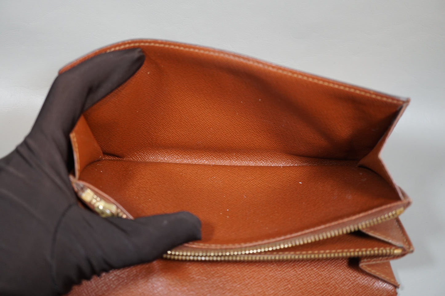 Louis Vuitton M61724 Monogram Porte Monnaie Credit Bifold Long Wallet