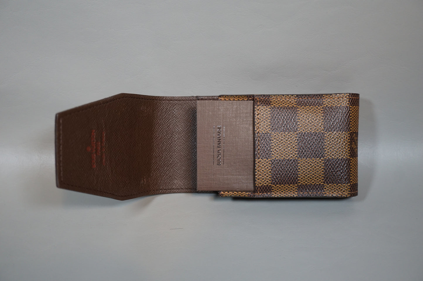 Louis Vuitton N63024 Damier Ebene Tobacco Case