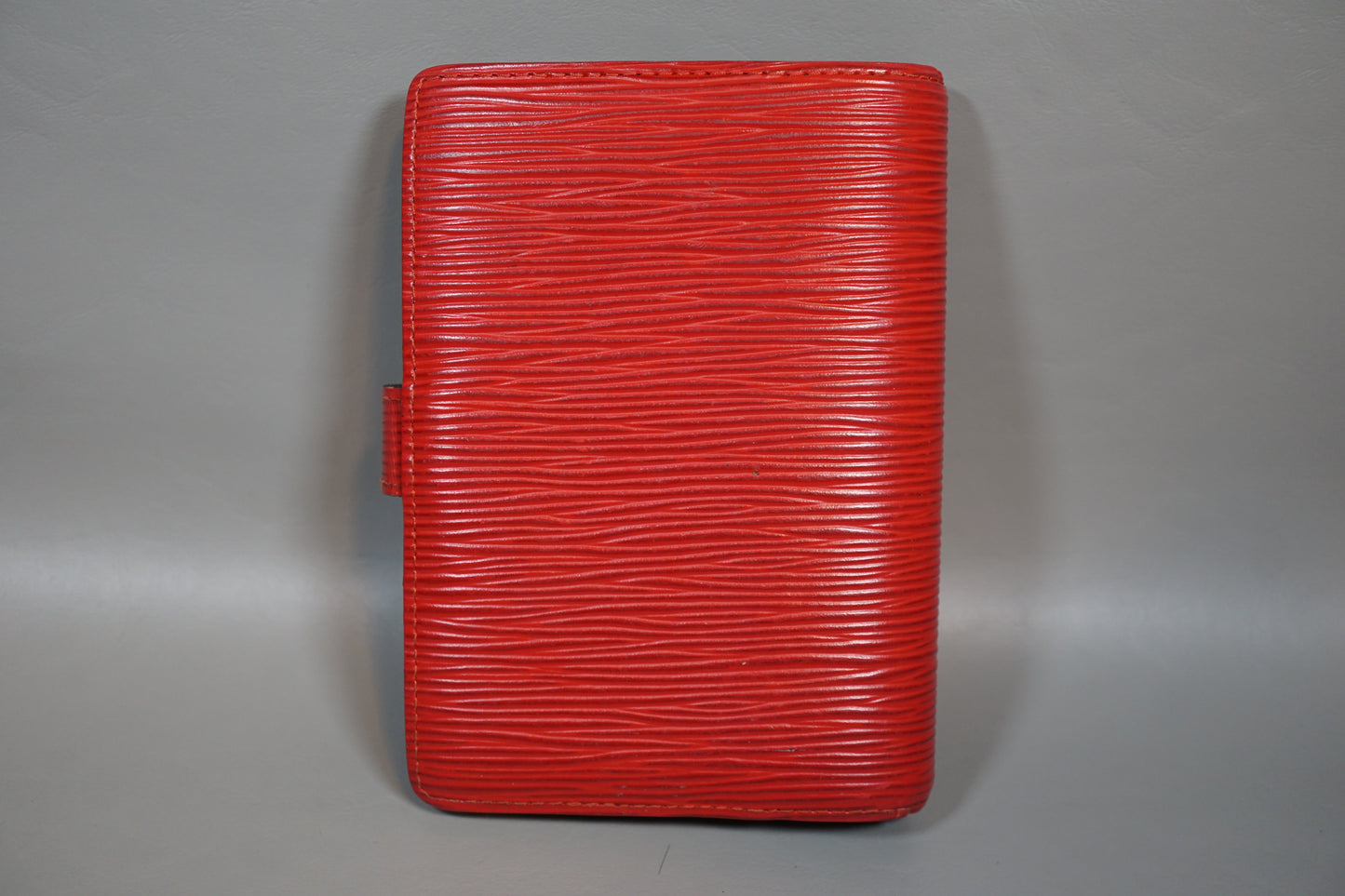 Louis Vuitton R20057 Red Epi Leather Agenda PM Organizer Notebook Cover