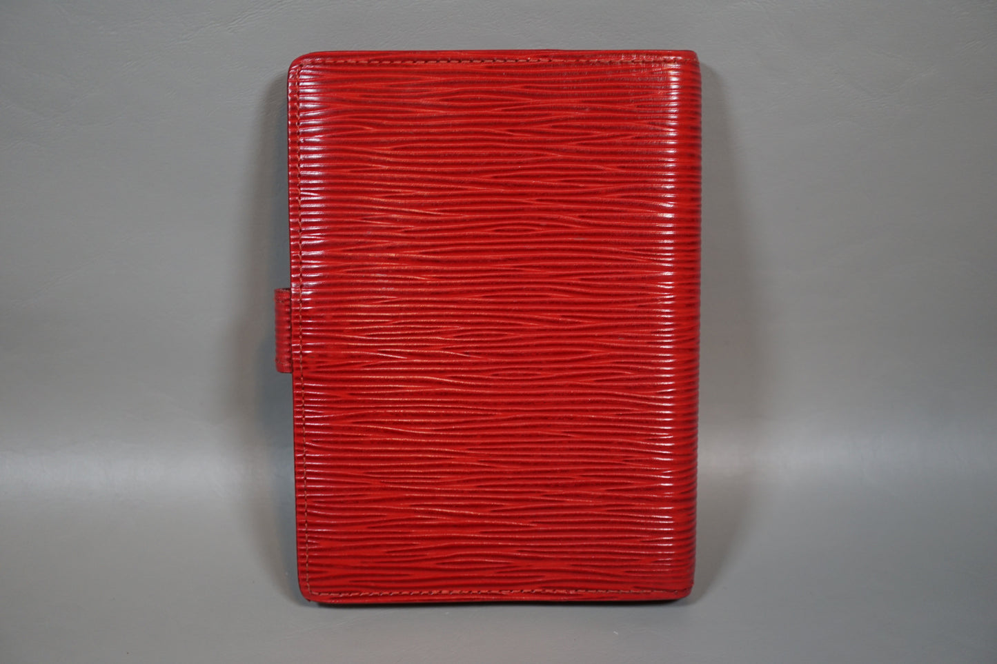 Louis Vuitton R20057 Red Epi Leather Agenda PM Organizer Notebook Cover