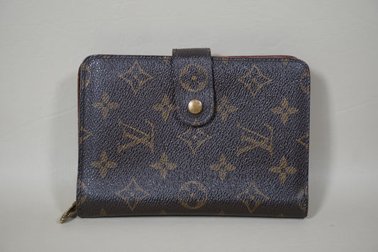 Louis Vuitton Monogram Porte Papier Zip M61207 Wallet