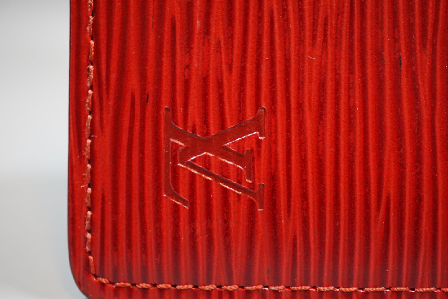 Louis Vuitton R20057 Red Epi Leather Agenda PM Organizer Notebook Cover