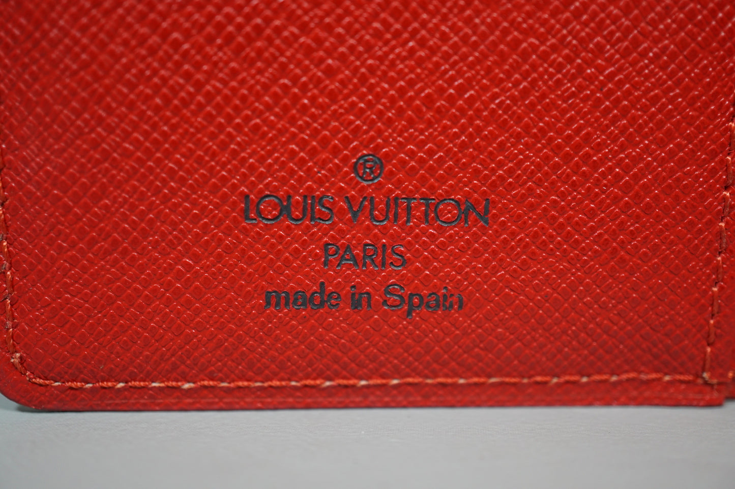 Louis Vuitton R20057 Red Epi Leather Agenda PM Organizer Notebook Cover