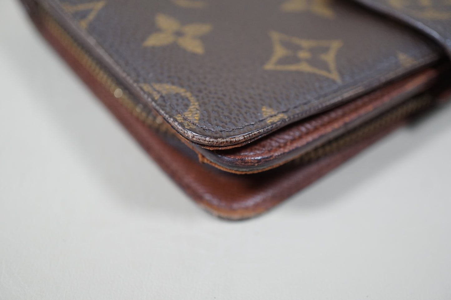 Louis Vuitton Monogram Porte Papier Zip M61207 Wallet