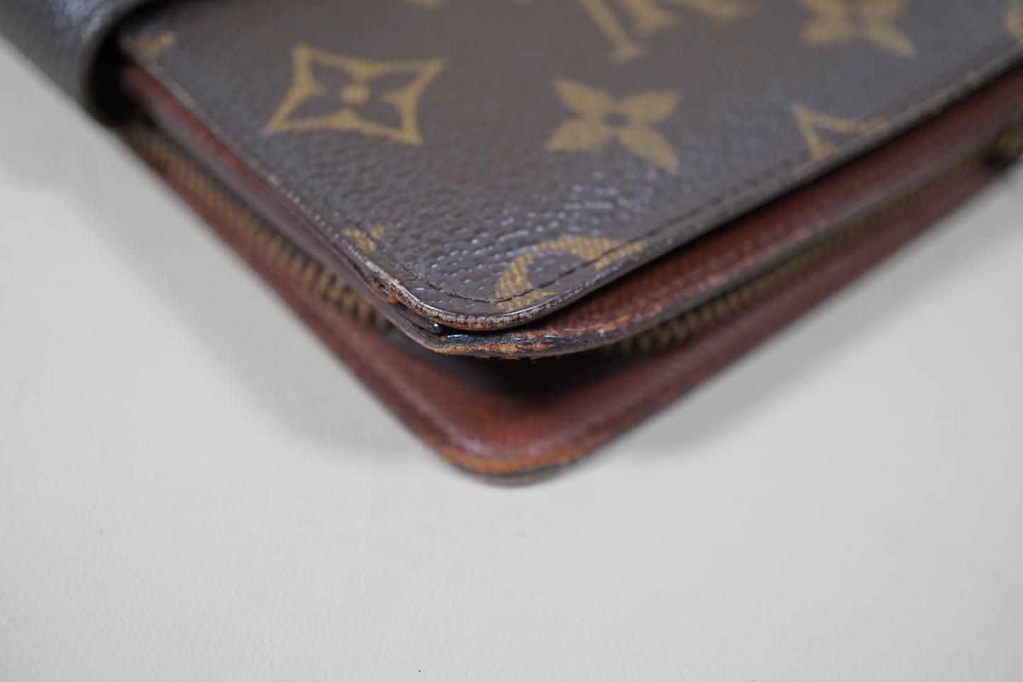 Louis Vuitton Monogram Porte Papier Zip M61207 Wallet