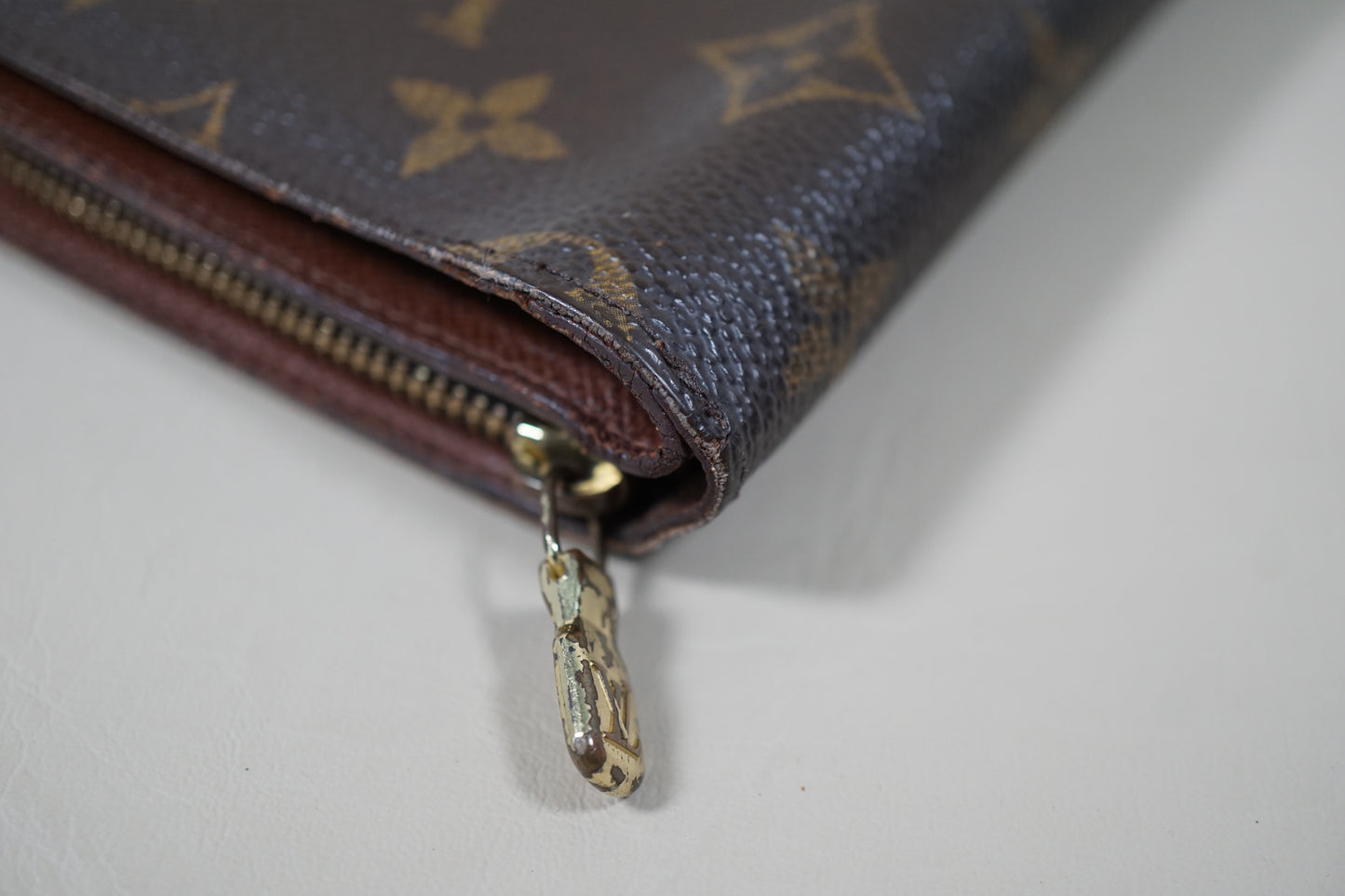 Louis Vuitton Monogram Porte Papier Zip M61207 Wallet