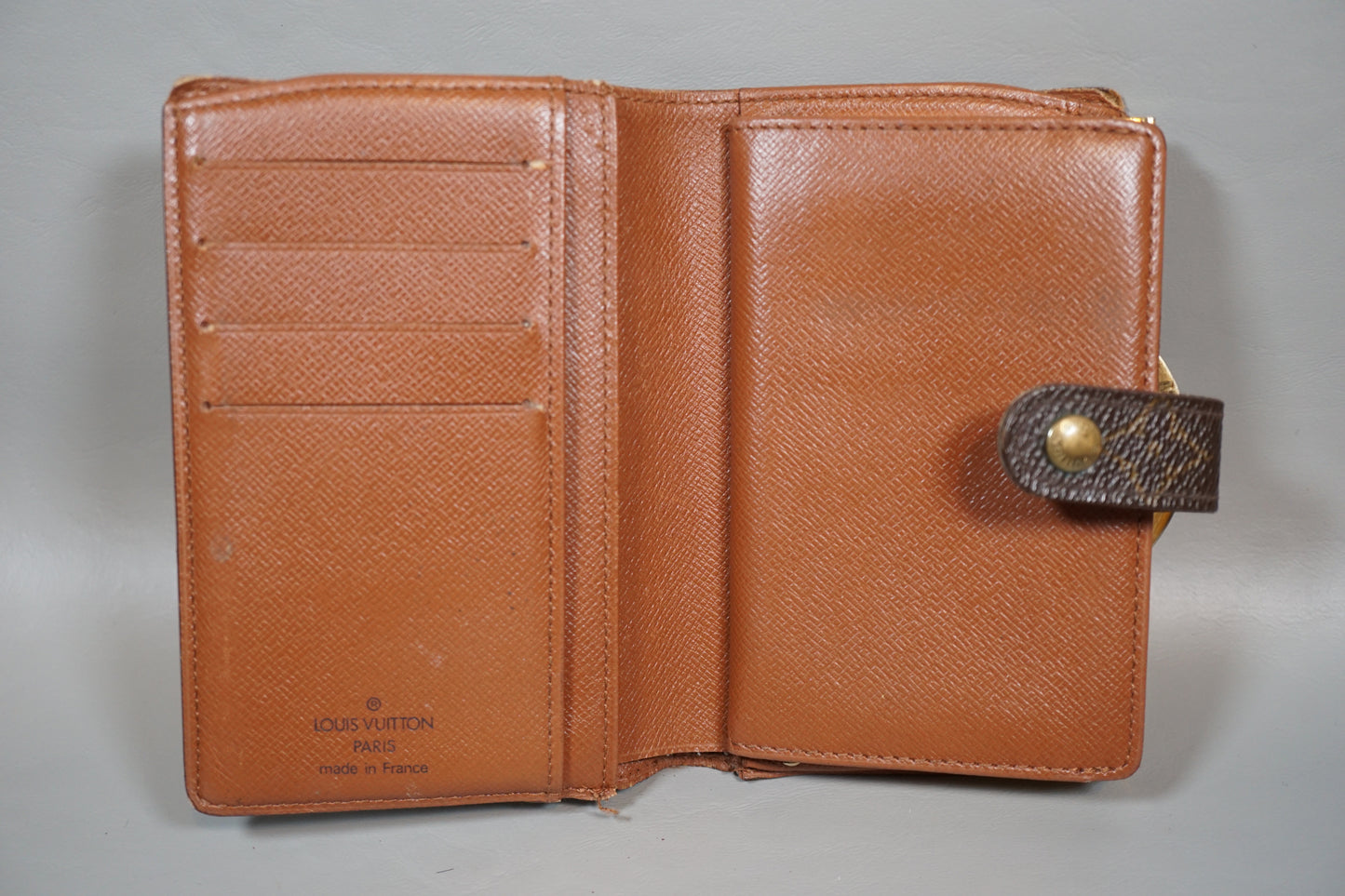 Louis Vuitton M61663 Portefeuille Viennois Clasp Purse Wallet