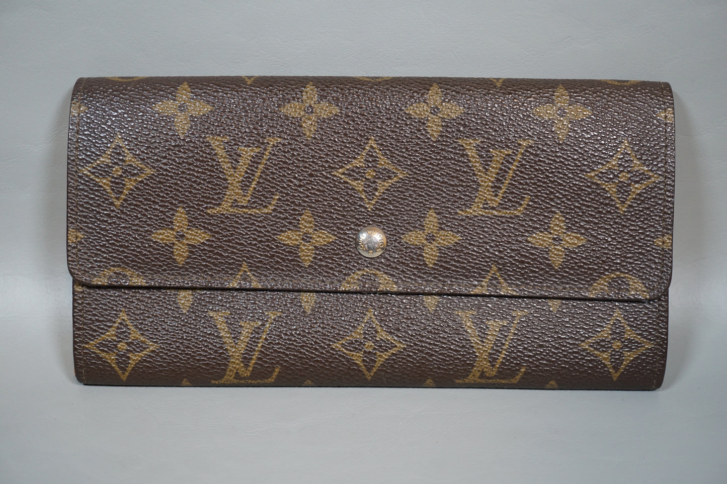 Louis Vuitton M617134 Monogram Portefeuille Sara (Old) Long Wallet