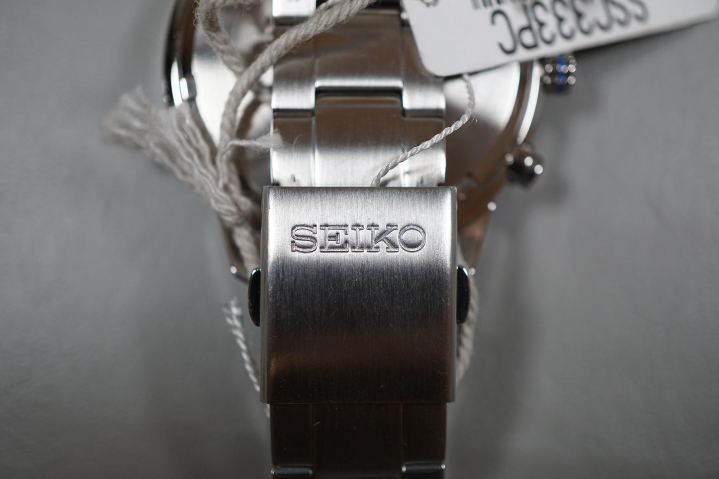 Seiko Criteria SSC333P1 V175 Blue Dial Chronograph Solar Quartz Watch