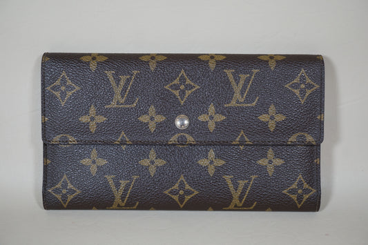 Louis Vuitton Monogram Porte Tresor International M61215 Wallet