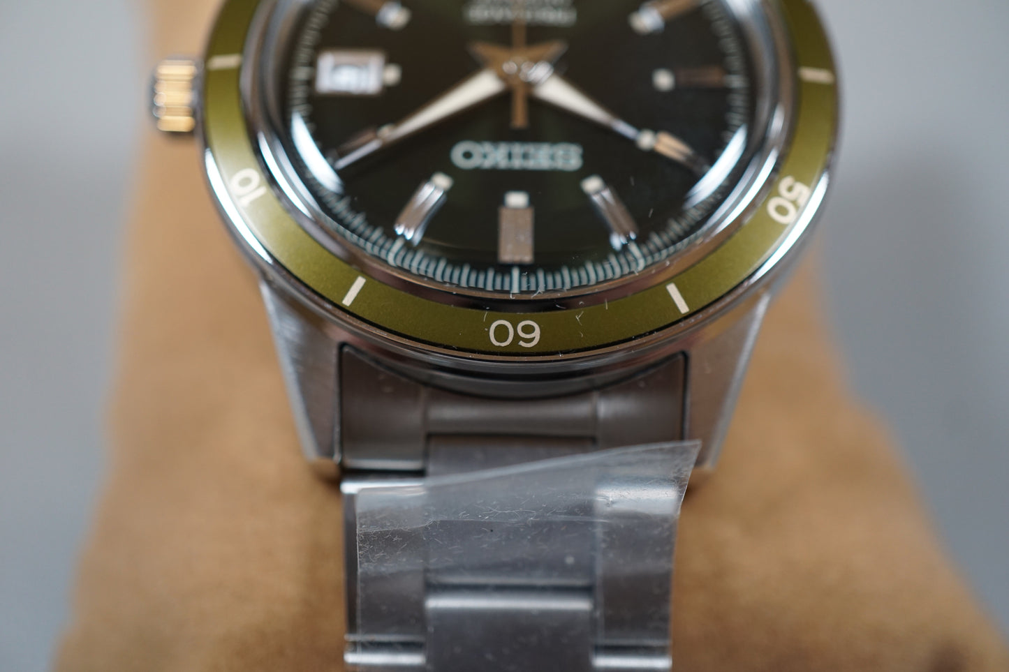 New Seiko Presage SARY195 4R35 Green Dial Vintage Style Automatic Watch
