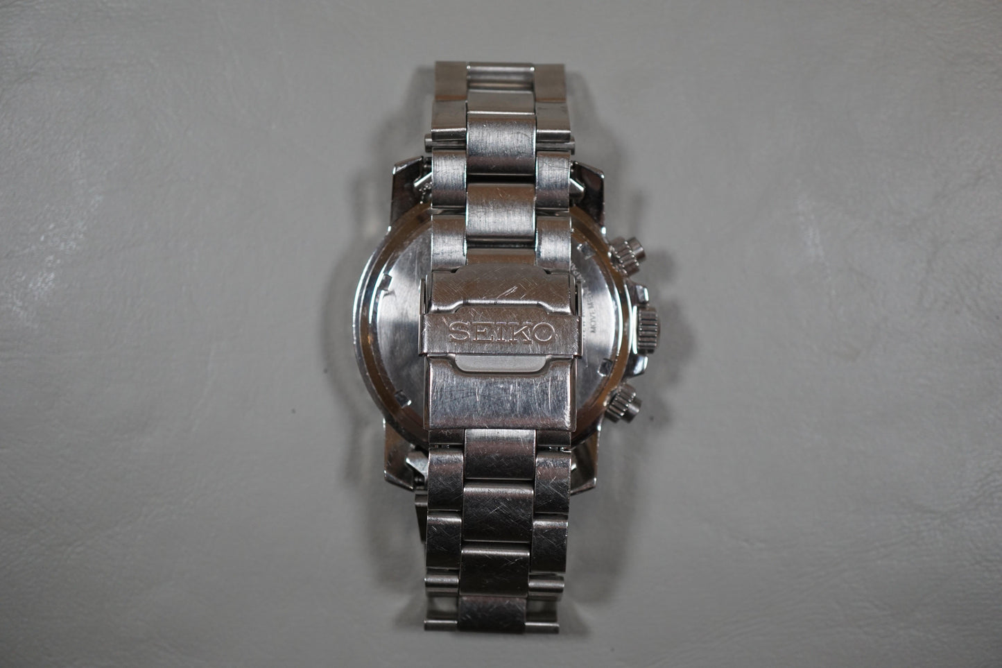 Seiko SNA225 7T62 Black Dial Quartz Chronograph Watch