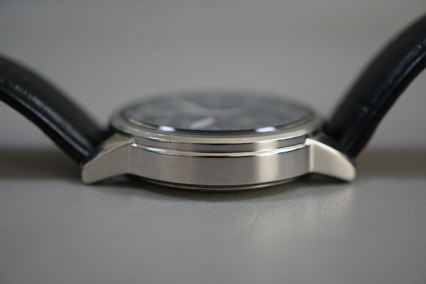 Seiko SNDC33 7T92 Black Numeral Dial Chronograph Quartz Watch