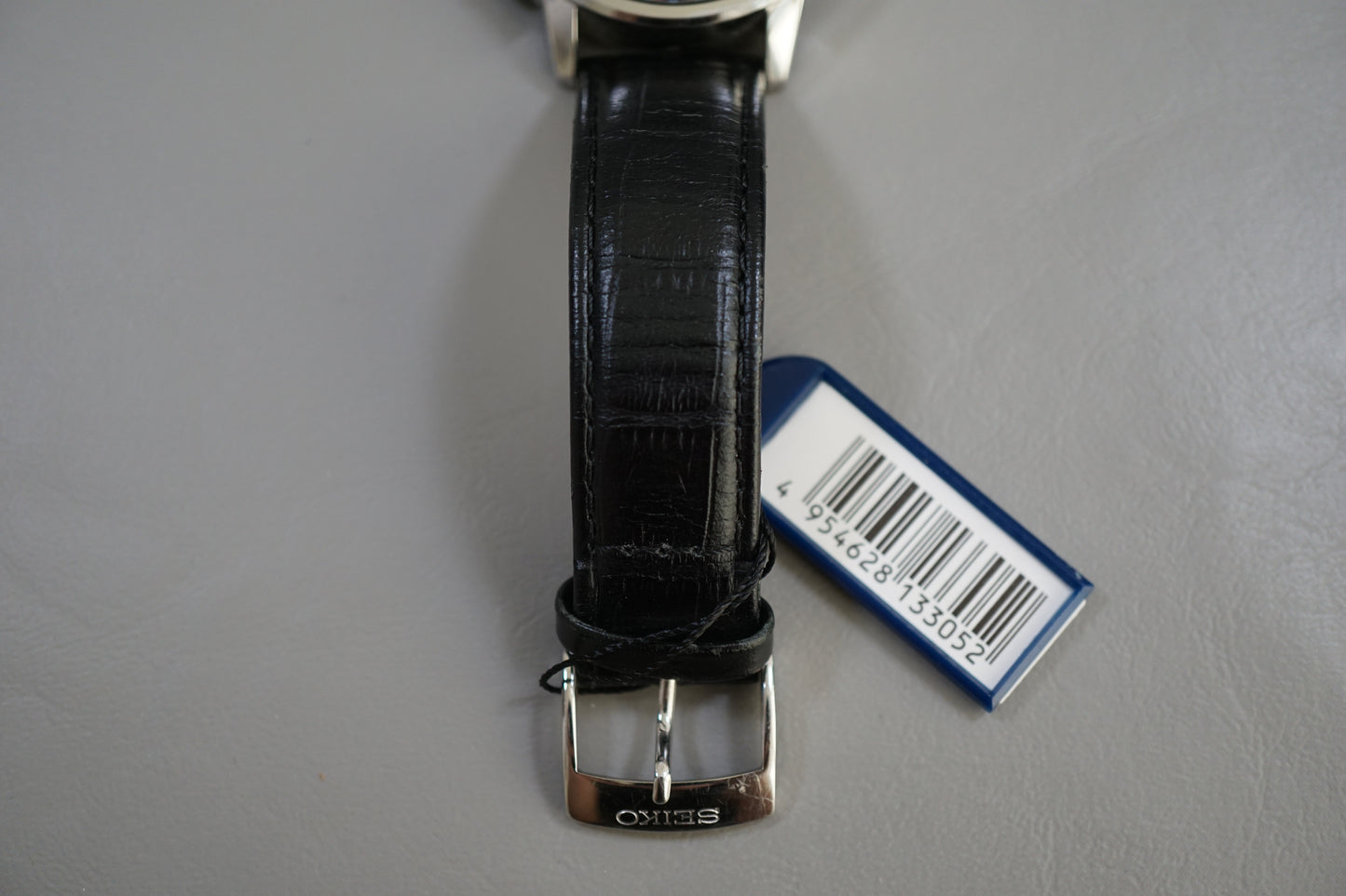 Seiko SNDC33 7T92 Black Numeral Dial Chronograph Quartz Watch