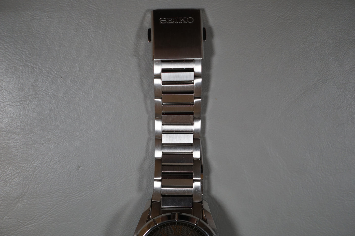 Seiko Presage SRP109 4R35 Roman Numeral Black Textured Dial Automatic Watch