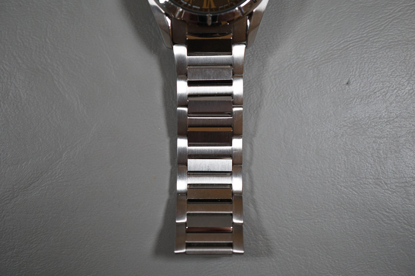 Seiko Presage SRP109 4R35 Roman Numeral Black Textured Dial Automatic Watch