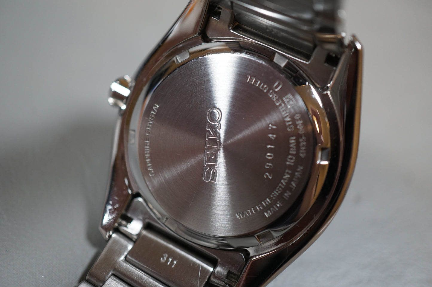 Seiko Presage SRP109 4R35 Roman Numeral Black Textured Dial Automatic Watch