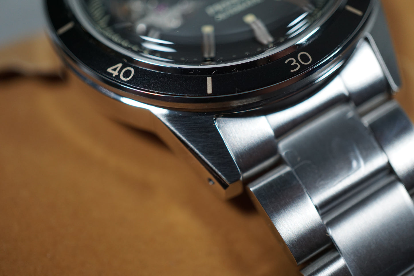 Seiko Presage SARY191 4R39 Black Dial Open Heart Automatic Watch