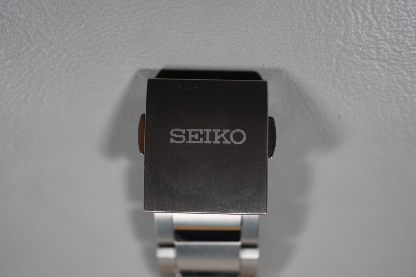 Seiko Astron SBXY013 8B63 Titanium Navy Dial Radio Wave Solar Quartz Watch