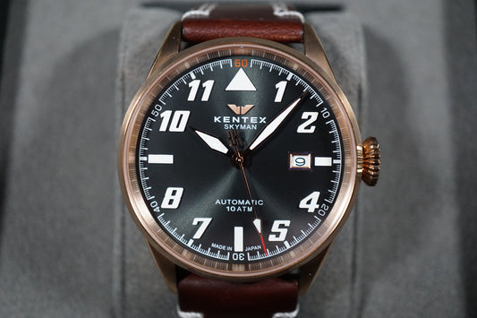 Kentex S688X-18 NH35 Skyman Pilot Alpha Japan Automatic Watch