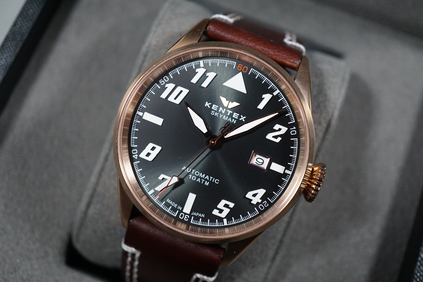 Kentex S688X-18 NH35 Skyman Pilot Alpha Japan Automatic Watch
