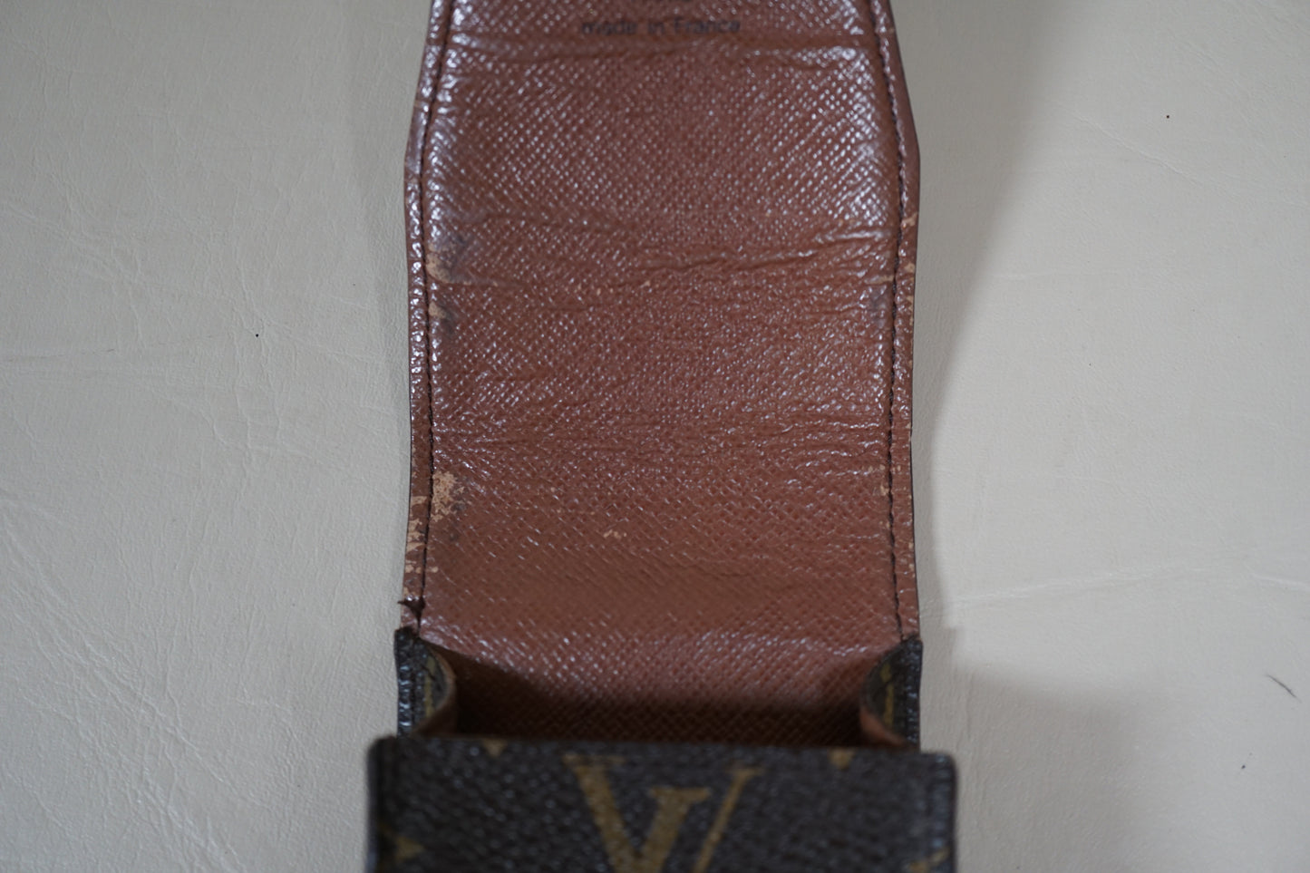 Louis Vuitton Monogram Brown Tobacco M63024 Cigarette Case