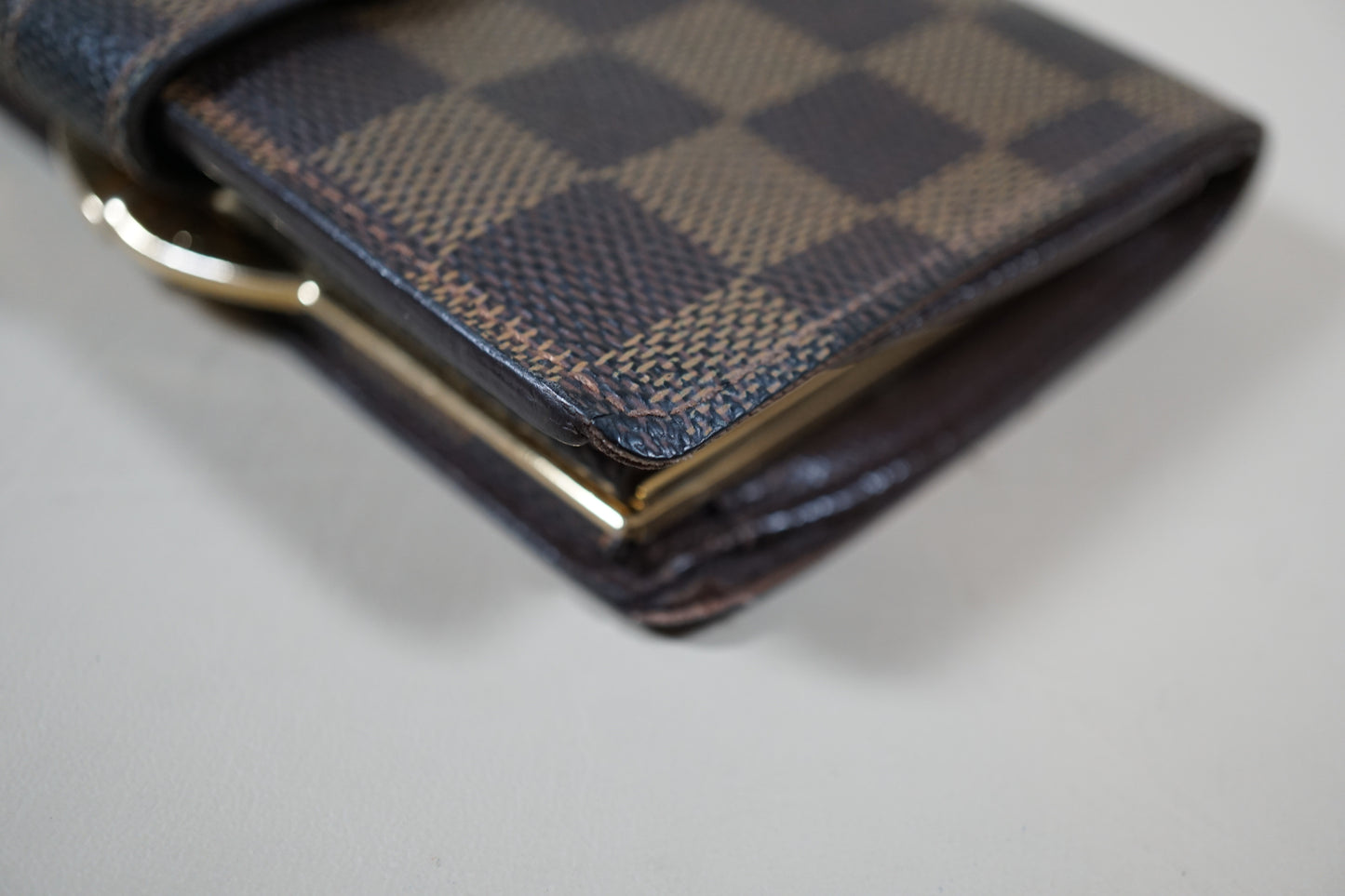 Louis Vuitton Damier Ebene Portefeuille Viennois N61674 Wallet