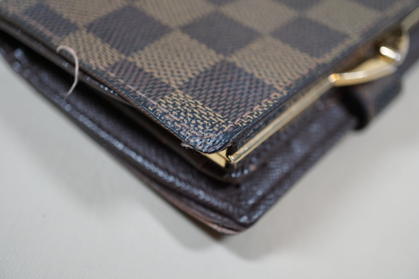 Louis Vuitton Damier Ebene Portefeuille Viennois N61674 Wallet