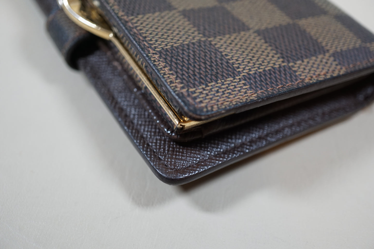 Louis Vuitton Damier Ebene Portefeuille Viennois N61674 Wallet