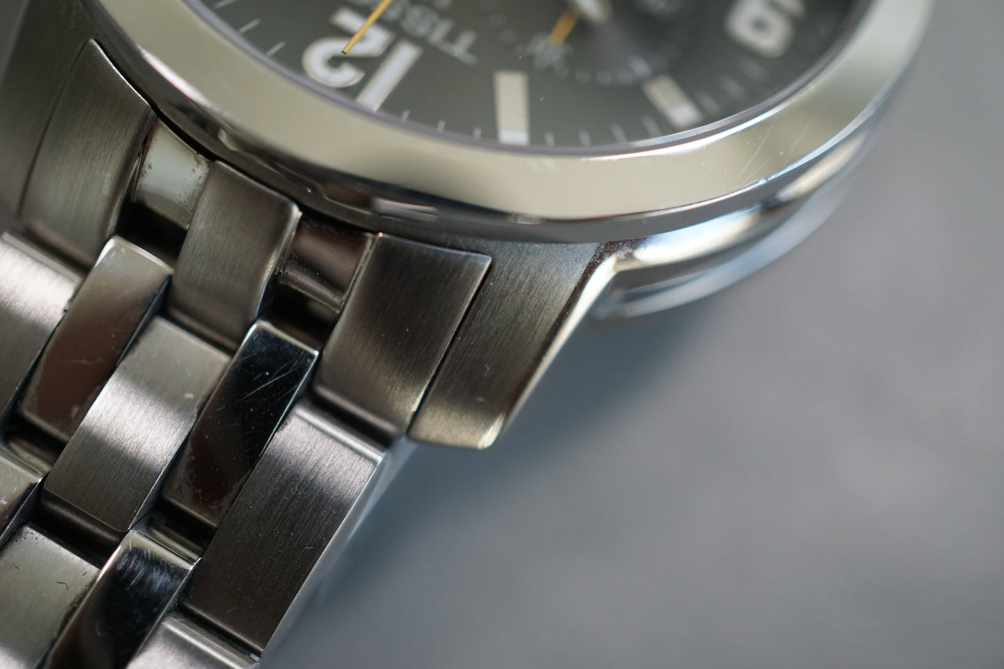 Tissot 1853 T055417A PRC 200 Dark Grey Dial Chronograph Quartz Watch